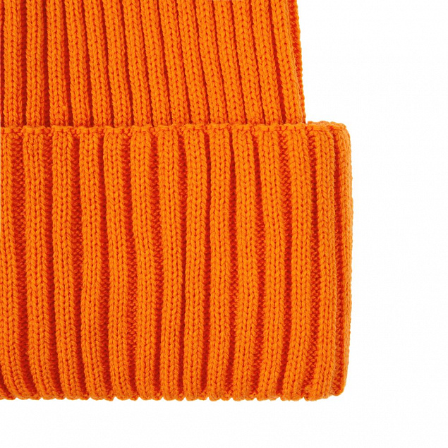 Шапка Yong, оранжевая с логотипом в Екатеринбурге заказать по выгодной цене в кибермаркете AvroraStore