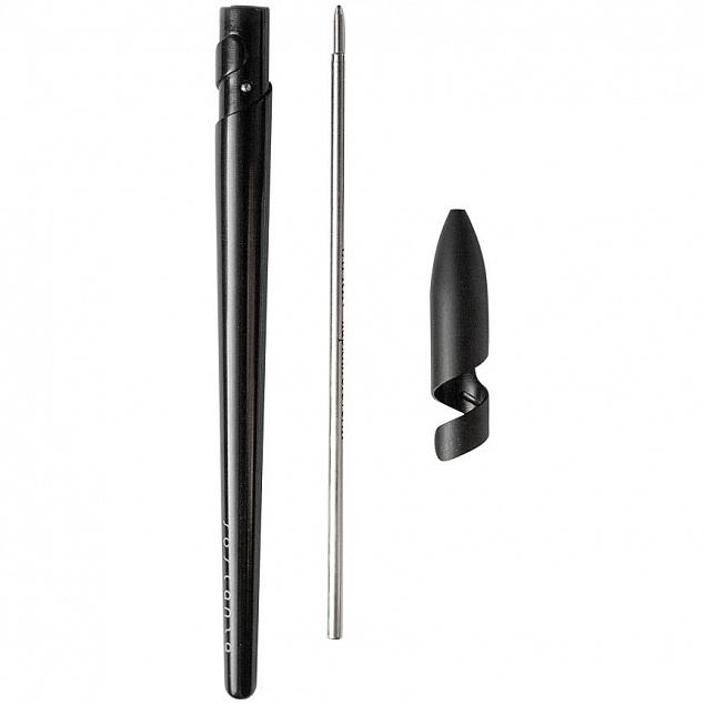 Шариковая ручка Sostanza, черная с логотипом в Екатеринбурге заказать по выгодной цене в кибермаркете AvroraStore