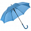 Зонт-трость Fashion, голубой с логотипом в Екатеринбурге заказать по выгодной цене в кибермаркете AvroraStore