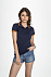 Рубашка поло женская PASADENA WOMEN 200 с контрастной отделкой, серый меланж c оранжевым с логотипом в Екатеринбурге заказать по выгодной цене в кибермаркете AvroraStore