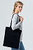 Холщовая сумка Basic 105, черная с логотипом в Екатеринбурге заказать по выгодной цене в кибермаркете AvroraStore