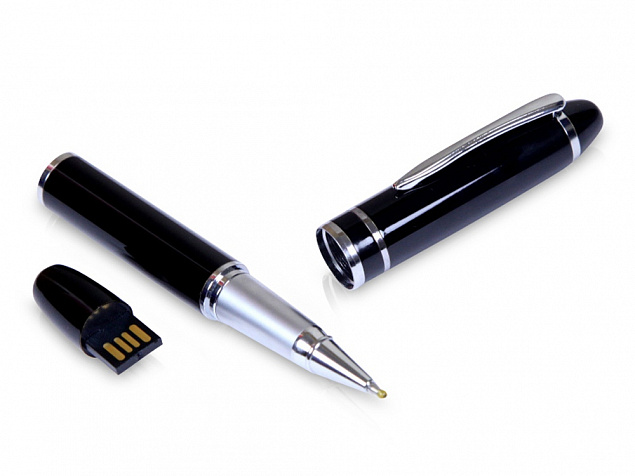USB 2.0- флешка на 8 Гб в виде ручки с мини чипом с логотипом в Екатеринбурге заказать по выгодной цене в кибермаркете AvroraStore