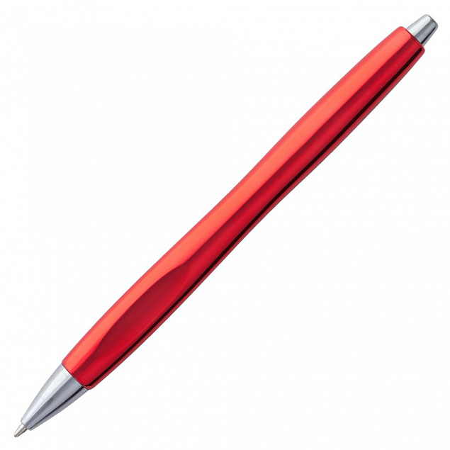 Ручка шариковая Barracuda, красная с логотипом в Екатеринбурге заказать по выгодной цене в кибермаркете AvroraStore
