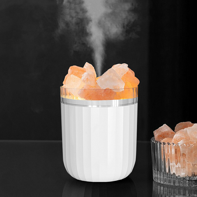 Увлажнитель-ароматизатор с кристаллами соли Crystal Fog с логотипом в Екатеринбурге заказать по выгодной цене в кибермаркете AvroraStore