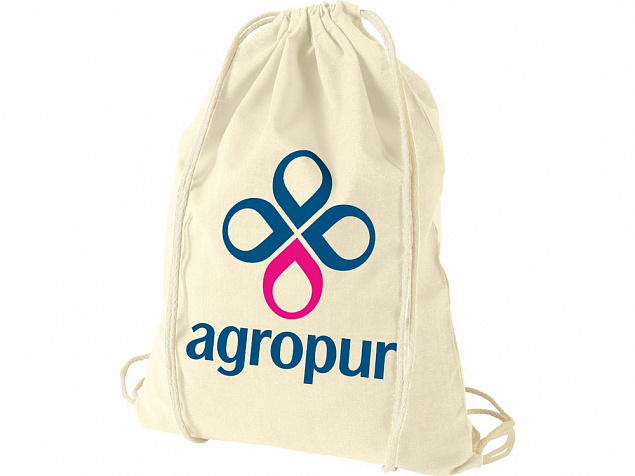 Рюкзак хлопковый «Reggy» с логотипом в Екатеринбурге заказать по выгодной цене в кибермаркете AvroraStore