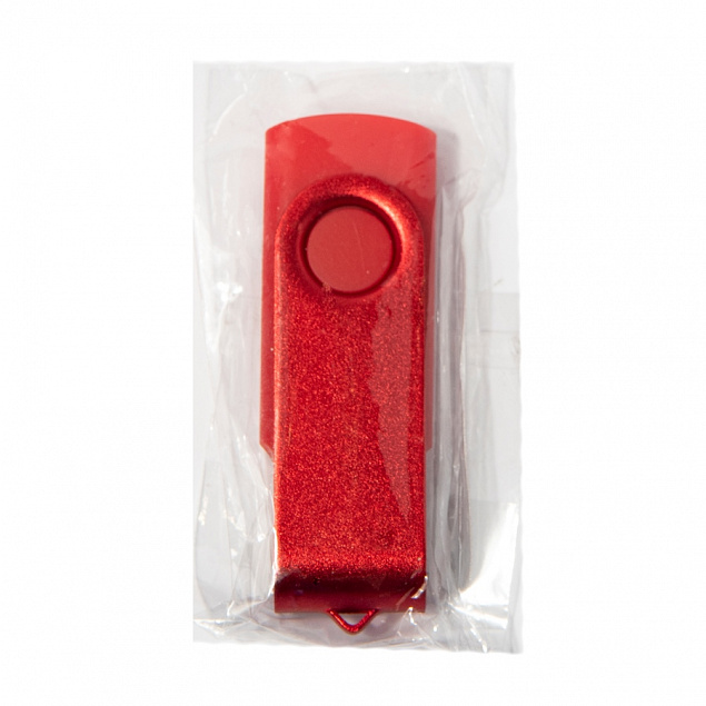 USB flash-карта DOT (16Гб), красный, 5,8х2х1,1см, пластик, металл с логотипом в Екатеринбурге заказать по выгодной цене в кибермаркете AvroraStore
