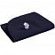 Надувная подушка под шею в чехле Sleep, темно-синяя с логотипом в Екатеринбурге заказать по выгодной цене в кибермаркете AvroraStore