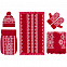 Плед Onego, красный с логотипом в Екатеринбурге заказать по выгодной цене в кибермаркете AvroraStore