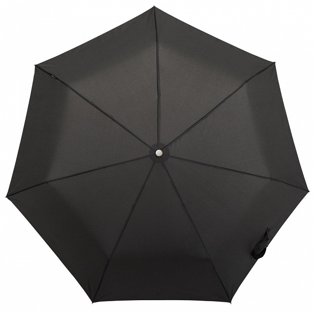 Складной зонт TAKE IT DUO, черный с логотипом в Екатеринбурге заказать по выгодной цене в кибермаркете AvroraStore