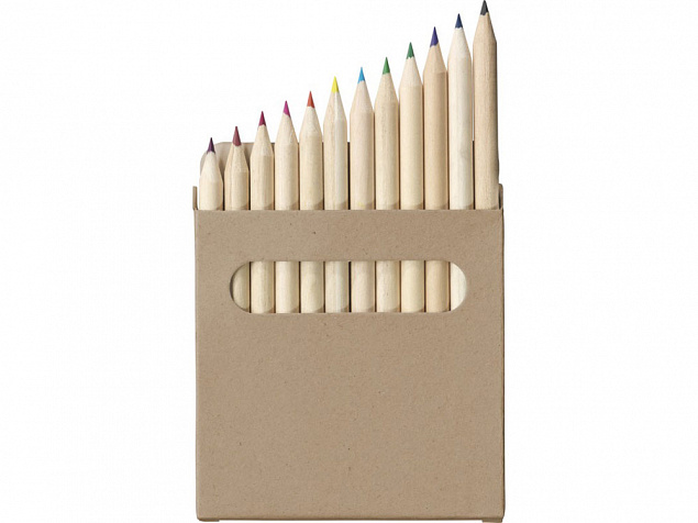 Набор карандашей для раскрашивания «Artemaa» с 12 предметами с логотипом в Екатеринбурге заказать по выгодной цене в кибермаркете AvroraStore