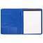 Папка Mokai формата А4 с блокнотом, синяя с логотипом в Екатеринбурге заказать по выгодной цене в кибермаркете AvroraStore