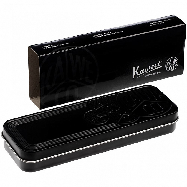 Футляр для ручек Kaweco, черный с логотипом в Екатеринбурге заказать по выгодной цене в кибермаркете AvroraStore