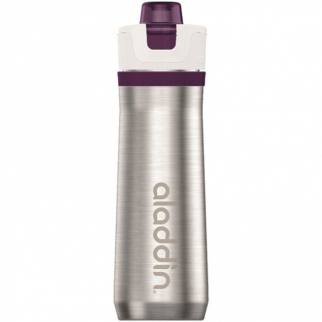 Бутылка для воды Active Hydration 600, фиолетовая с логотипом в Екатеринбурге заказать по выгодной цене в кибермаркете AvroraStore