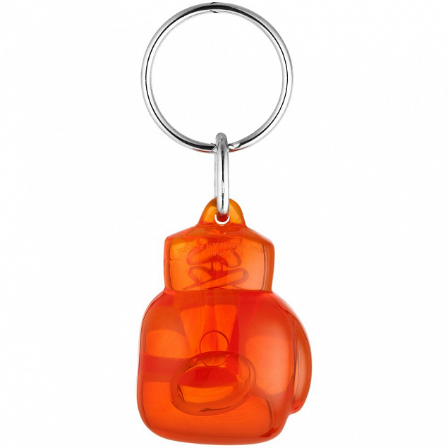 Брелок Fight, оранжевый, прозрачный с логотипом в Екатеринбурге заказать по выгодной цене в кибермаркете AvroraStore