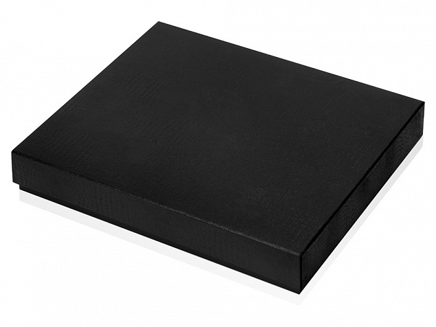 Подарочная коробка 38 х 31,8 х 6, черный с логотипом в Екатеринбурге заказать по выгодной цене в кибермаркете AvroraStore