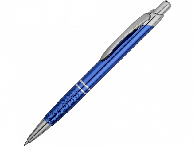 Ручка шариковая Кварц синяя с логотипом в Екатеринбурге заказать по выгодной цене в кибермаркете AvroraStore