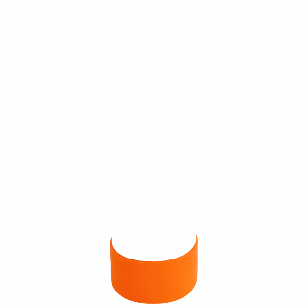 Манжета силиконовая для термобутылки Olivia, оранжевый с логотипом в Екатеринбурге заказать по выгодной цене в кибермаркете AvroraStore