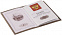 Обложка для паспорта Twill, бежевая с логотипом в Екатеринбурге заказать по выгодной цене в кибермаркете AvroraStore