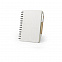 Набор GLICUN: блокнот B6 и ручка, рециклированный картон/пластик с пшеничным волокном, бежевый с логотипом в Екатеринбурге заказать по выгодной цене в кибермаркете AvroraStore