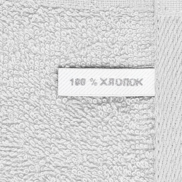 Полотенце Soft Me Light, большое, белое с логотипом в Екатеринбурге заказать по выгодной цене в кибермаркете AvroraStore