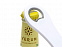 Открывашка для бутылок, с магнитом, белый с логотипом в Екатеринбурге заказать по выгодной цене в кибермаркете AvroraStore