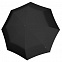 Складной зонт U.090, черный с логотипом в Екатеринбурге заказать по выгодной цене в кибермаркете AvroraStore
