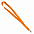 Ланъярд NECK, оранжевый, полиэстер, 2х50 см с логотипом в Екатеринбурге заказать по выгодной цене в кибермаркете AvroraStore