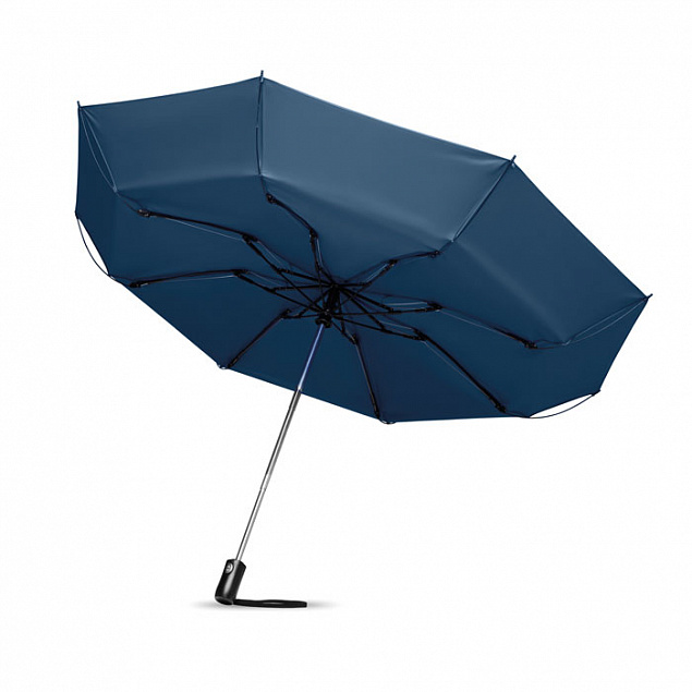 Складной реверсивный зонт с логотипом в Екатеринбурге заказать по выгодной цене в кибермаркете AvroraStore
