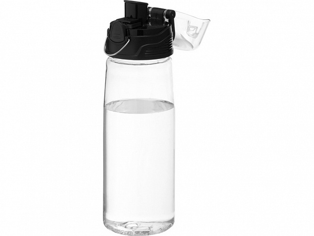 Бутылка спортивная Capri, прозрачный с логотипом в Екатеринбурге заказать по выгодной цене в кибермаркете AvroraStore