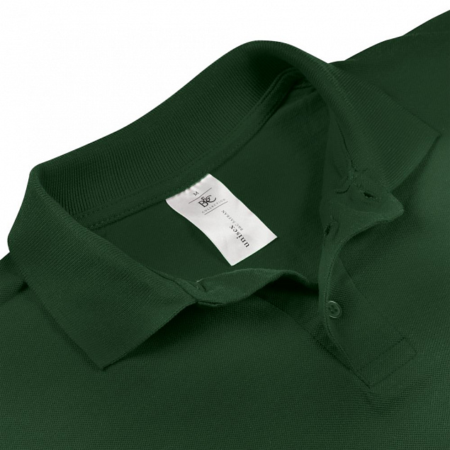 Рубашка поло Safran темно-зеленая с логотипом в Екатеринбурге заказать по выгодной цене в кибермаркете AvroraStore