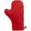 Прихватка-рукавица «Акцент», красно-синяя с логотипом в Екатеринбурге заказать по выгодной цене в кибермаркете AvroraStore