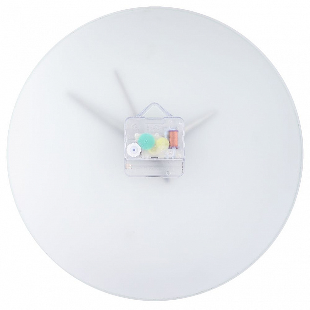 Часы стеклянные на заказ Time Wheel с логотипом в Екатеринбурге заказать по выгодной цене в кибермаркете AvroraStore