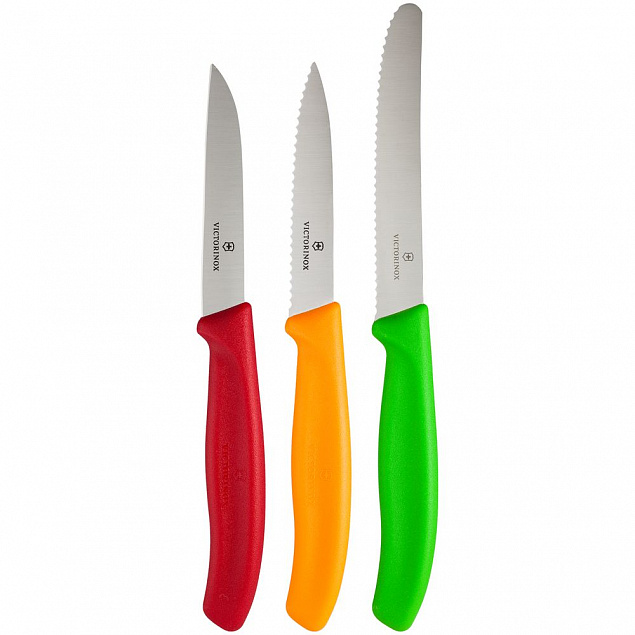 Набор ножей Victorinox Swiss Classic Paring с логотипом в Екатеринбурге заказать по выгодной цене в кибермаркете AvroraStore