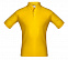 Рубашка поло Unit Virma, желтая с логотипом в Екатеринбурге заказать по выгодной цене в кибермаркете AvroraStore