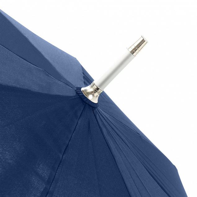 Зонт-трость Alu Golf AC, темно-синий с логотипом в Екатеринбурге заказать по выгодной цене в кибермаркете AvroraStore