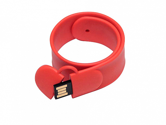 USB 2.0- флешка на 8 Гб в виде браслета с логотипом в Екатеринбурге заказать по выгодной цене в кибермаркете AvroraStore