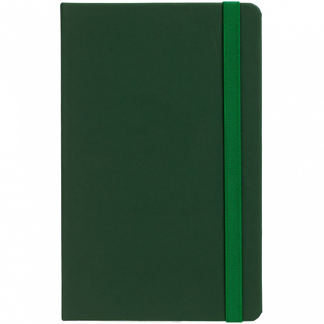 Блокнот Shall, зеленый, с белой бумагой с логотипом в Екатеринбурге заказать по выгодной цене в кибермаркете AvroraStore