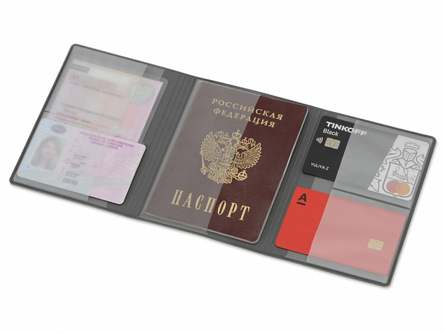 Обложка на магнитах для автодокументов и паспорта «Favor» с логотипом в Екатеринбурге заказать по выгодной цене в кибермаркете AvroraStore