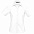 Рубашка женская с коротким рукавом ELITE, белая с логотипом в Екатеринбурге заказать по выгодной цене в кибермаркете AvroraStore