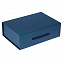 Коробка Matter, синяя с логотипом в Екатеринбурге заказать по выгодной цене в кибермаркете AvroraStore