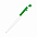 MIR, ручка шариковая, зеленый/белый, пластик с логотипом в Екатеринбурге заказать по выгодной цене в кибермаркете AvroraStore