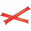 Палки-стучалки для болельщиков «Пошумим», красные с логотипом в Екатеринбурге заказать по выгодной цене в кибермаркете AvroraStore
