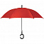 Зонт-трость Charme, красный с логотипом в Екатеринбурге заказать по выгодной цене в кибермаркете AvroraStore