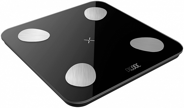 Умные диагностические весы Picooc Mini Lite Black (6924917717469), черный с логотипом в Екатеринбурге заказать по выгодной цене в кибермаркете AvroraStore