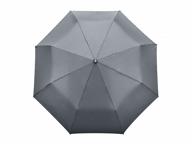 Зонт складной Portobello Nord, серый с логотипом в Екатеринбурге заказать по выгодной цене в кибермаркете AvroraStore