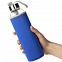 Бутылка для воды Sleeve Ace, синяя с логотипом в Екатеринбурге заказать по выгодной цене в кибермаркете AvroraStore