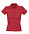 Рубашка поло женская PEOPLE 210, красная с логотипом в Екатеринбурге заказать по выгодной цене в кибермаркете AvroraStore