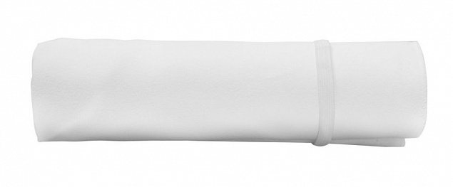 Спортивное полотенце Atoll Large, белое с логотипом в Екатеринбурге заказать по выгодной цене в кибермаркете AvroraStore