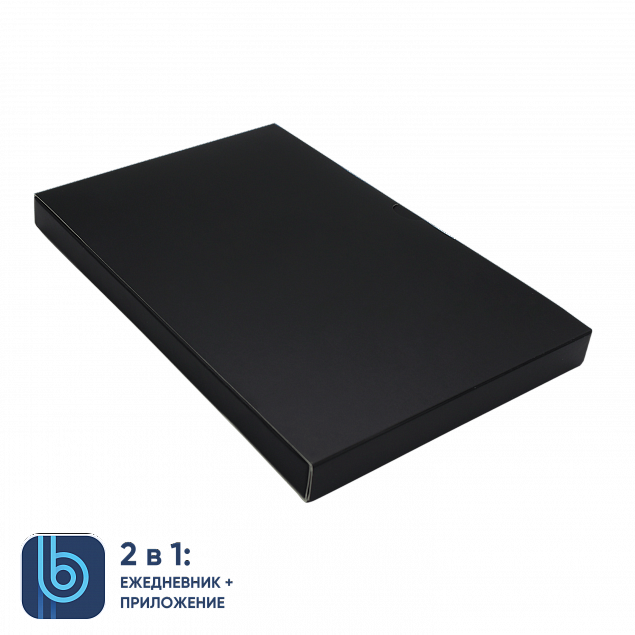 Коробка под ежедневник Bplanner (черный) с логотипом в Екатеринбурге заказать по выгодной цене в кибермаркете AvroraStore