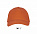 Бейсболка LONG BEACH,Темно-серый/ Оранжевый  с логотипом в Екатеринбурге заказать по выгодной цене в кибермаркете AvroraStore
